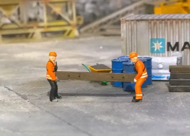 Scale Model Scenery LX084-OO pražce dřevěné 52 ks