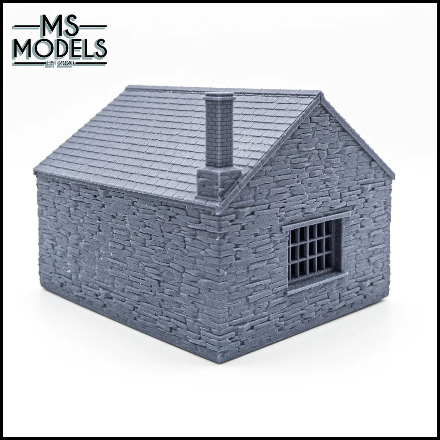 MS Models Small Slate Engine Shed stavebnice