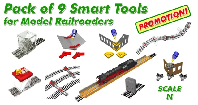 Proses Smart Tools sada nářadí N 9 kusů na kolejiště