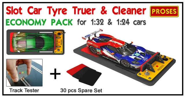 Proses Economy Pack příslušenství autodráhy slot car
