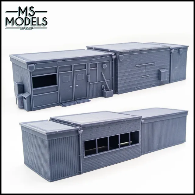 MS Models Peterborough TMD stavebnice zázemí depa