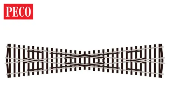 Peco Streamline SLE193 křížení Code 75 OO/HO