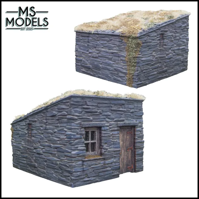 MS Models Gentleman's Conveniences Slate Built modelové toalety