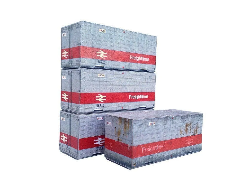Scale Model Scenery AX007 Freightliner kontejner 20ft kartonová stavebnice