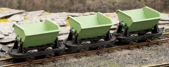 Peco OR165 V-skip vůz O-16.5/NG7 3 kusy laserová stavebnice