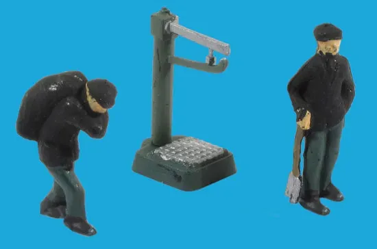 Peco Modelscene 5029 uhlíři s váhou 2 ks figurky