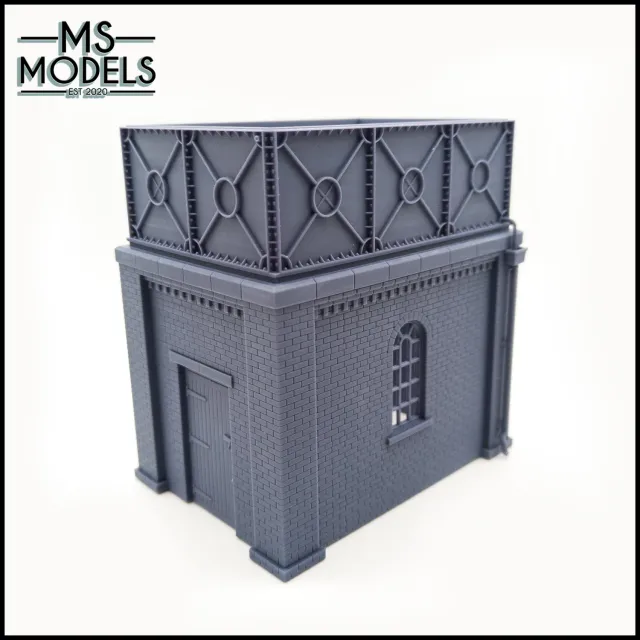 MS Models Small Station Platform Water Tower vodárna nástupištní