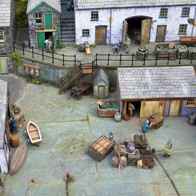 Scale Model Scenery Porthcove sada doplňků stavebnice OO