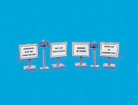 Modelscene 5093 cedule zákaz vstupu OO/HO, 5 ks