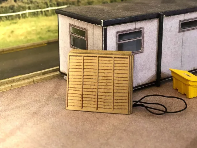 Scale Model Scenery LX155-OO plotové panely H0 30 ks