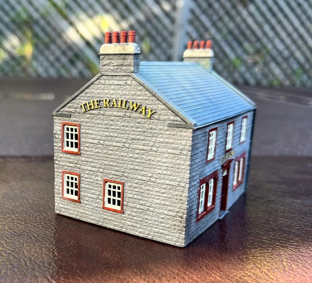 MS Models The Railway Inn stavebnice hospody