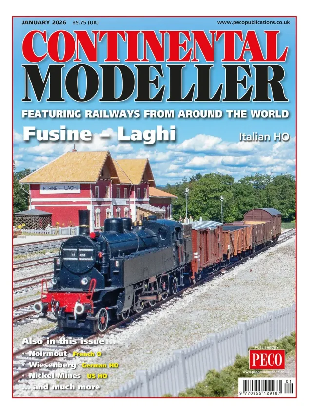 Continental Modeller leden 2026 časopis Vol.50 No.13