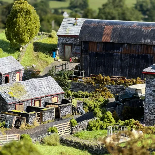 Scale Model Scenery Pigsty Farm Bundle stavebnice farmy OO sada