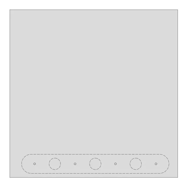Scale Model Scenery BB030-E Modular Baseboard kulisa