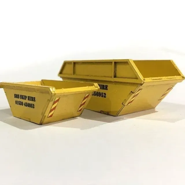 Scale Model Scenery LX110 odpadní kontejnery stavebnice