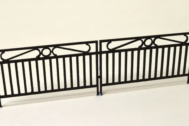 Scale Model Scenery LX075 zábradlí kované laserboard