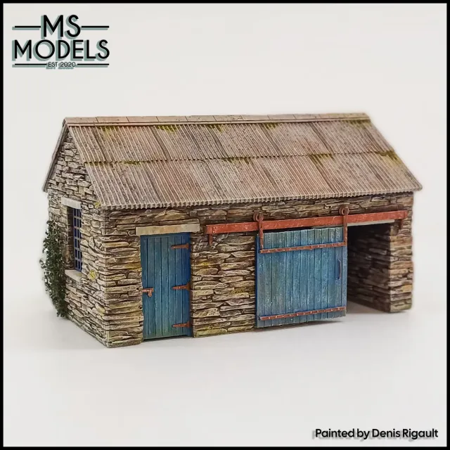 MS Models Slate Narrow Gauge Coal Store model