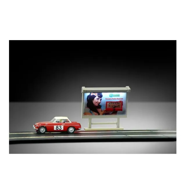 Proses osvětlený billboard laserem řezaný akrylátový