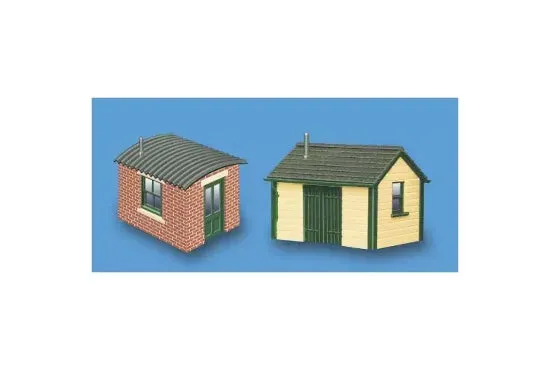 Modelscene 5185 traťové budky N 2 ks barevné