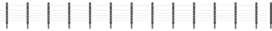 Peco Ratio 423 OO/HO traťové oplocení GWR 720 mm