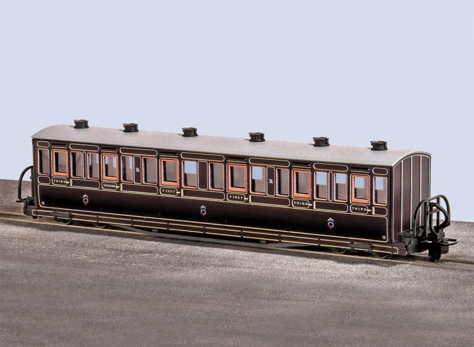 Peco Great Little Trains GR620A osobní vagón Bowsider