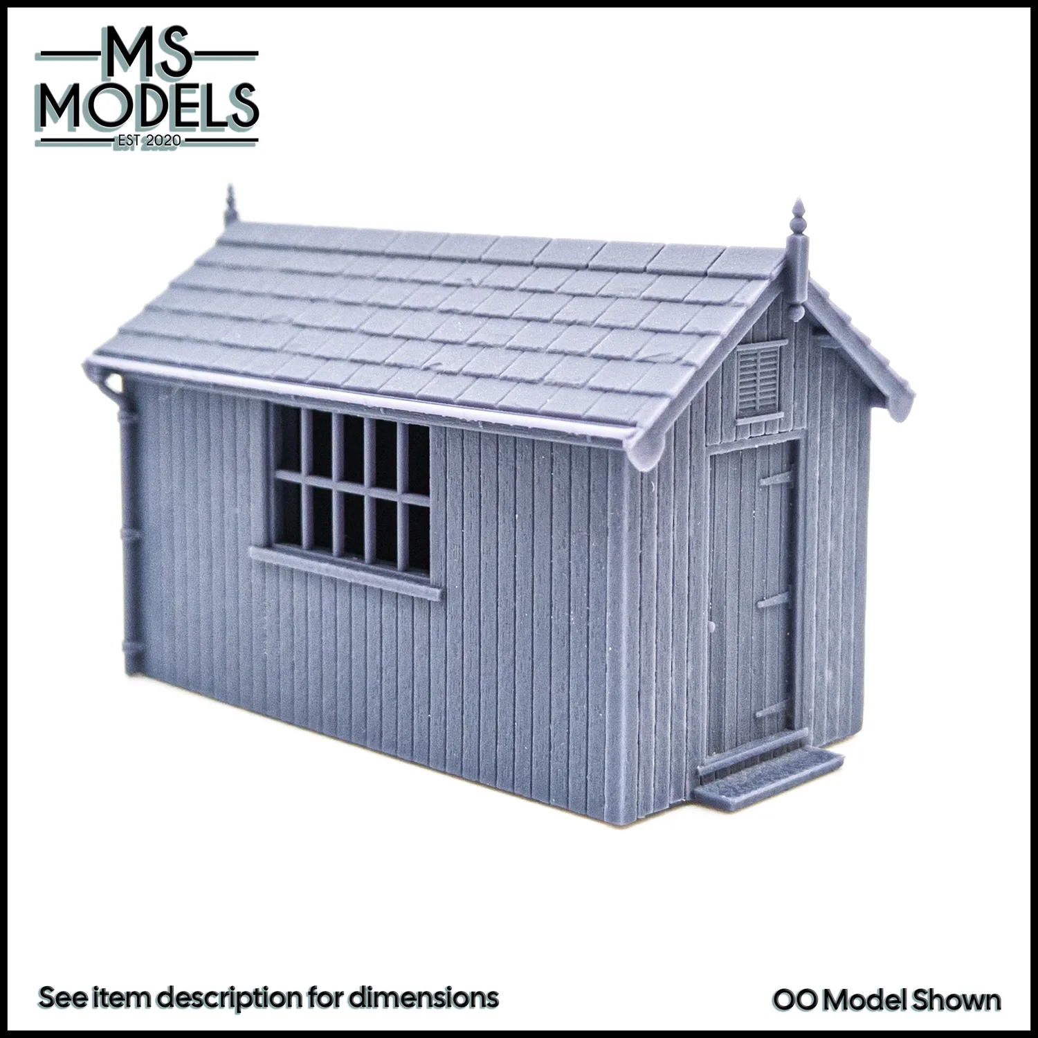 MS Models GCR Lineside Hut traťový domek