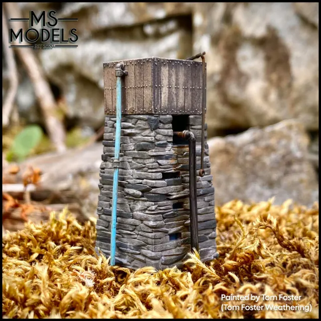MS Models Dolgoch Water Tower vodárna