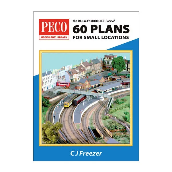 Peco Railway Modeller PB3 kniha 60 plánů kolejišť