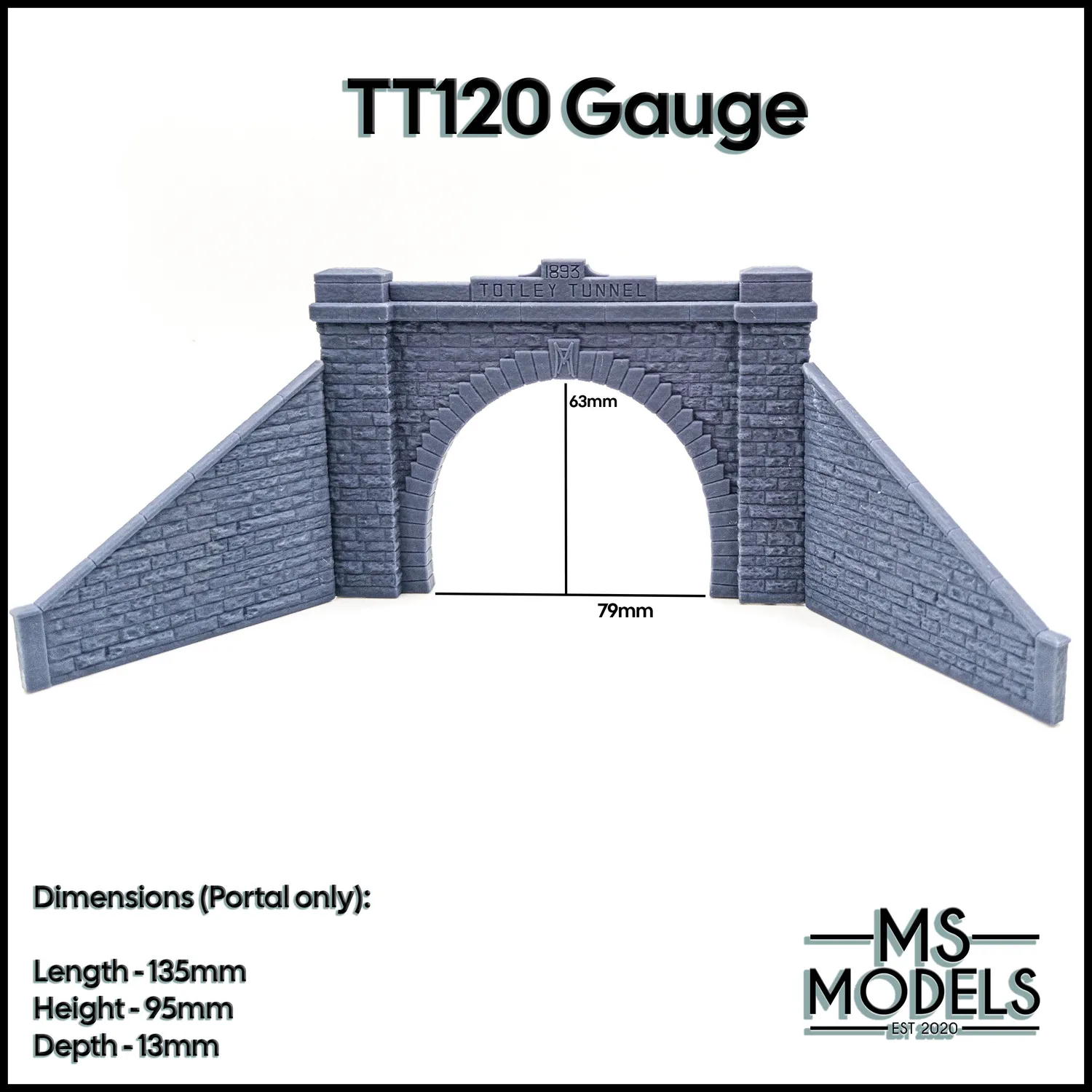 MS Models Tunnel Portal kamenný portál