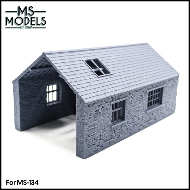 MS Models Prototype Penrhydd Bach Engine Shed Mess Room bouda