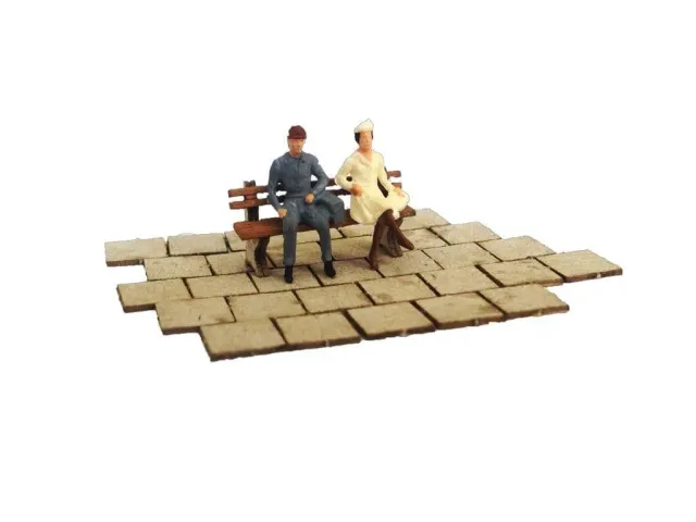 Scale Model Scenery LX018 dlažební desky 234 ks 1:76