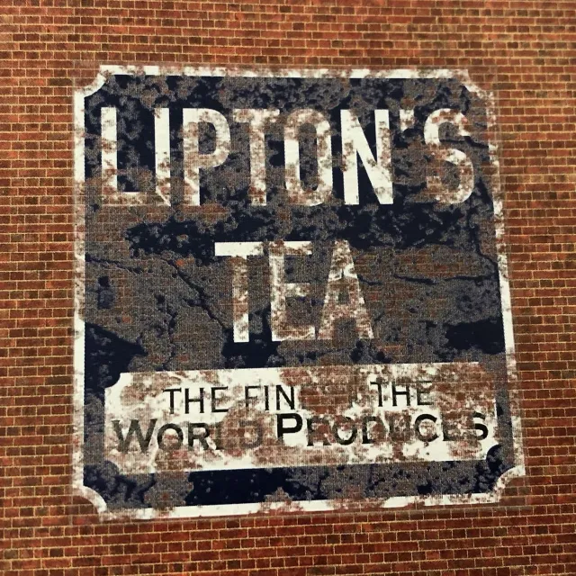 Scale Model Scenery DC039-OO obtisk Liptons Tea duchovní