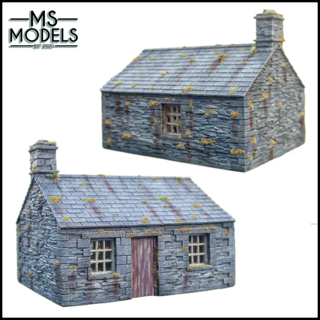 MS Models Slate Built Quarry Cottage lomová chaloupka