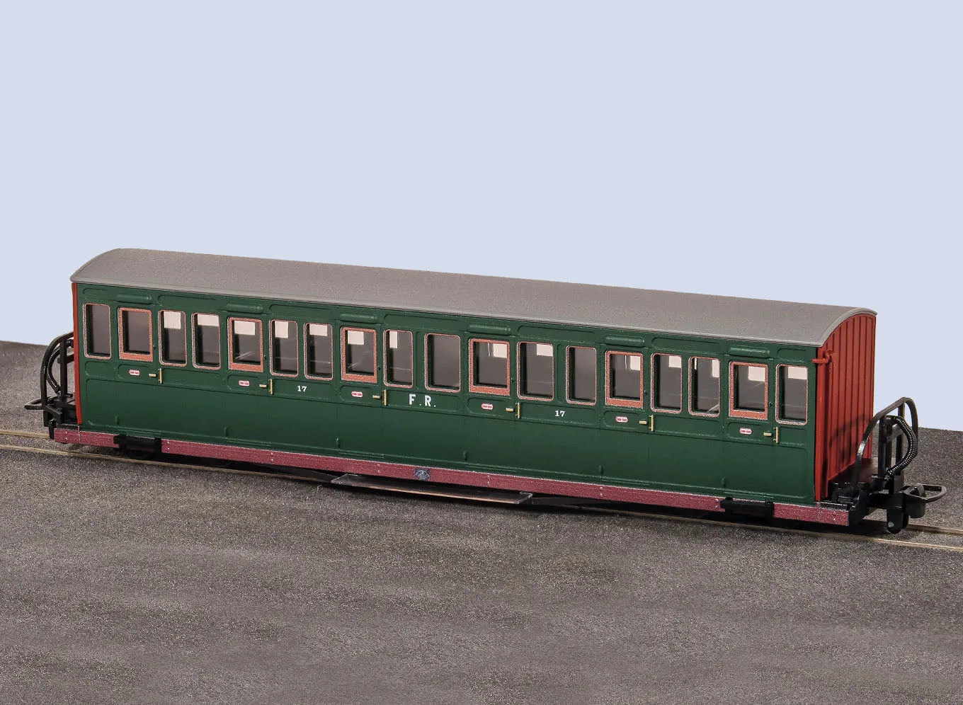 PECO GR600A vůz F.R. Bowsider krátký OO-9
