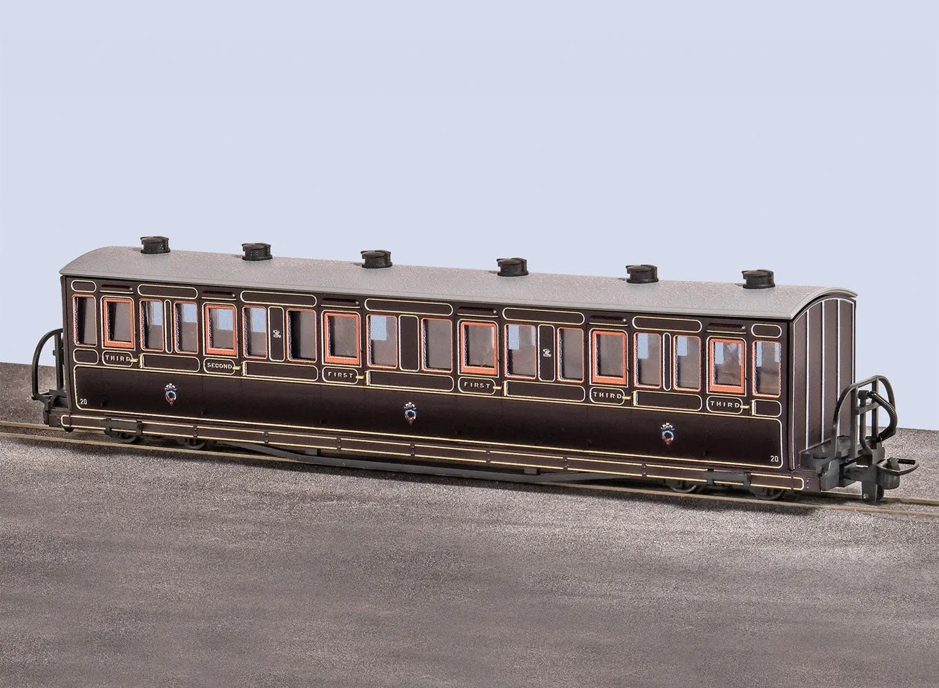 Peco Great Little Trains GR620A osobní vagón Bowsider