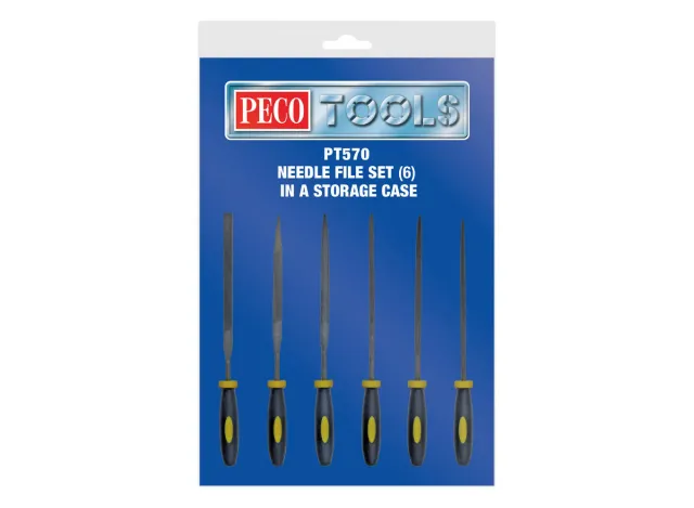 Peco PT570 jehlové pilníky sada 6 ks