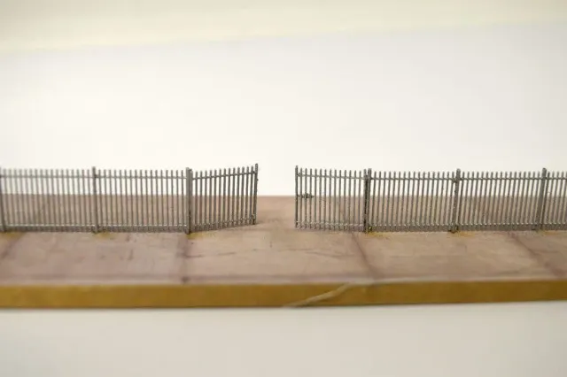 Scale Model Scenery plot palisádový