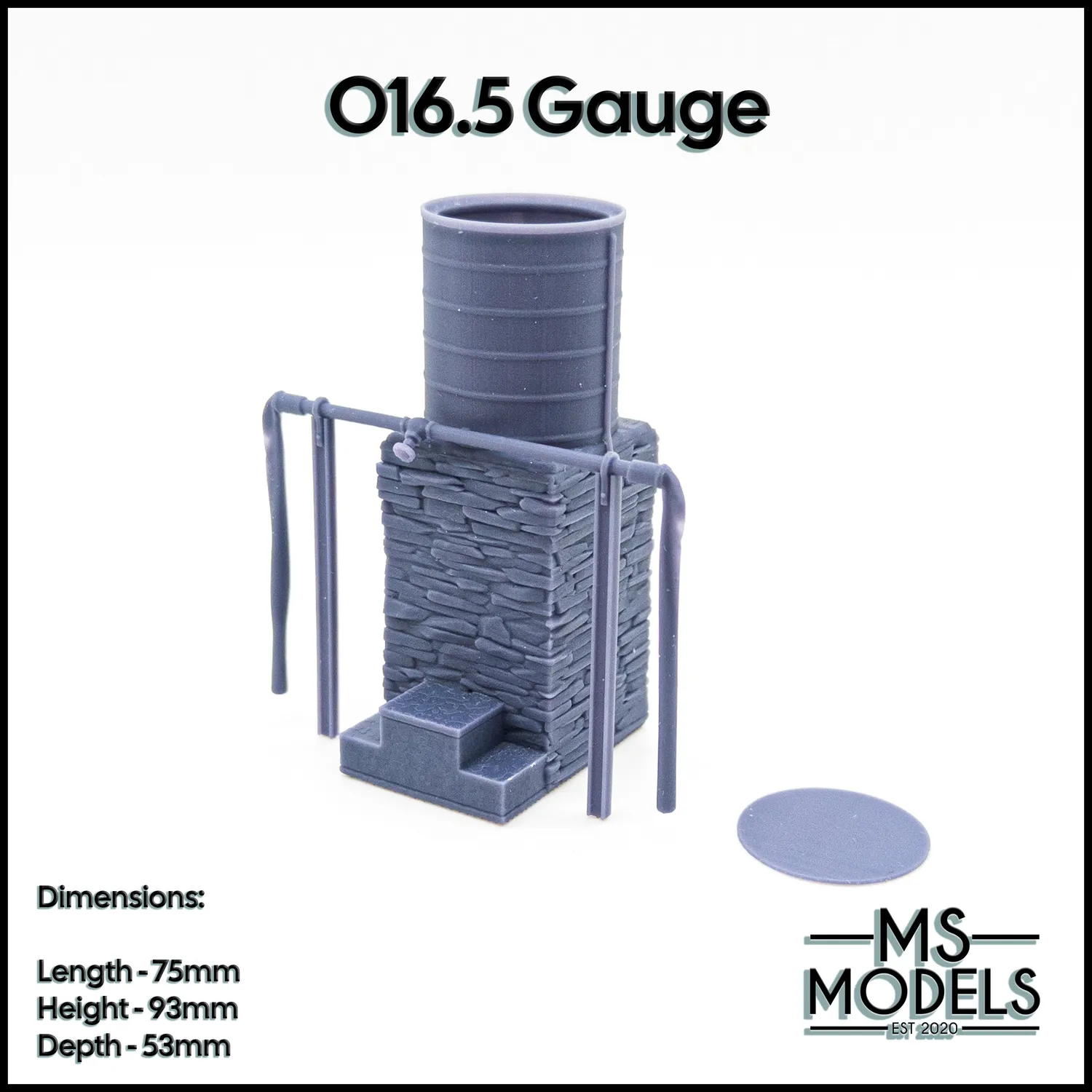 MS Models Pendre Works Old Water Tower vodárna