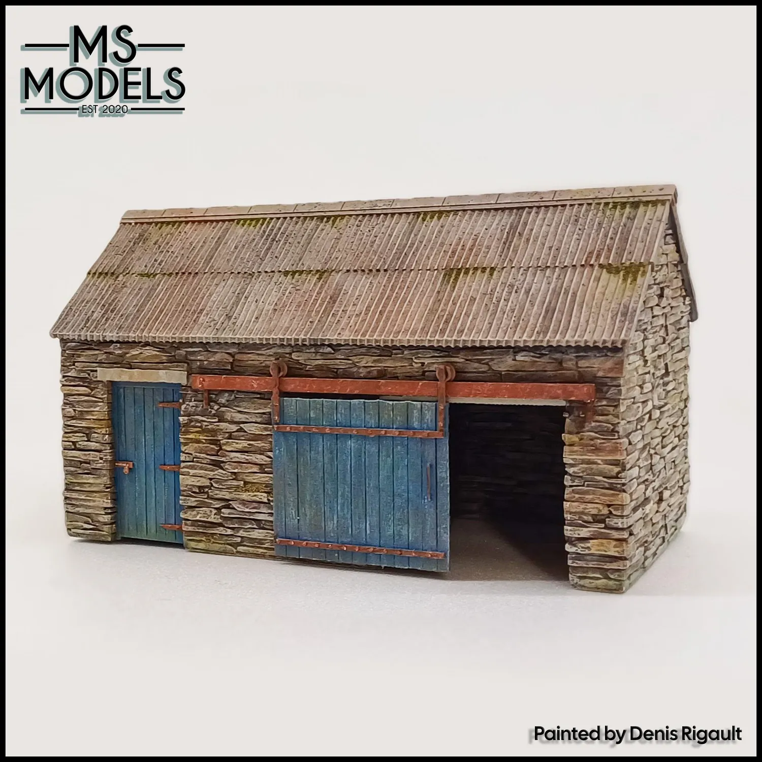 MS Models Slate Narrow Gauge Coal Store model