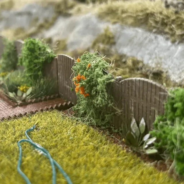 Scale Model Scenery LX513-OO zahradní plot obloukový 510 mm