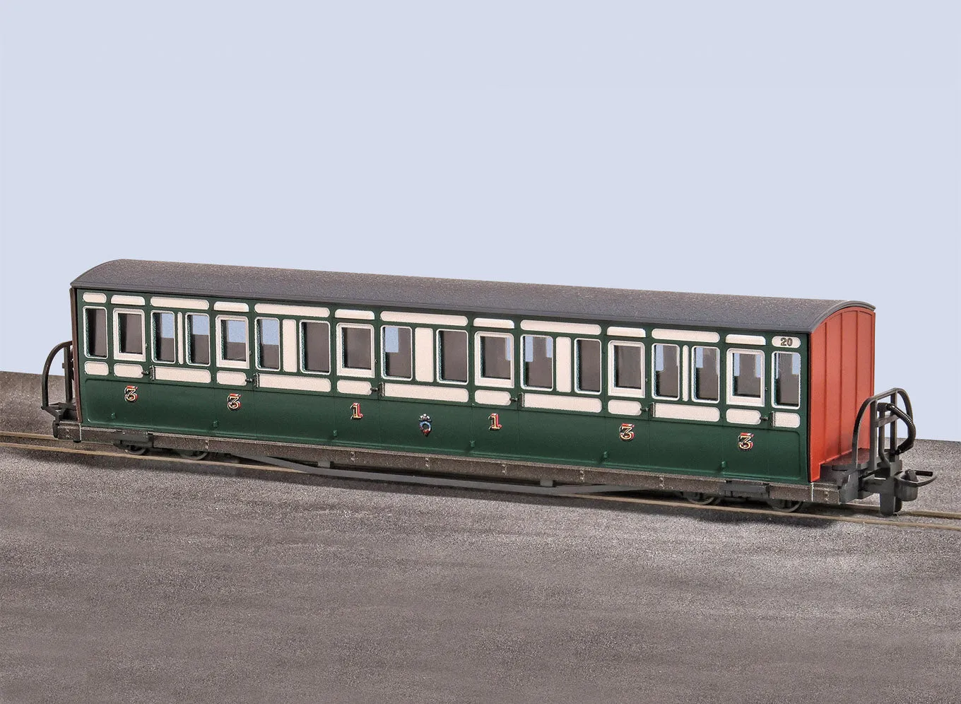 Peco Great Little Trains GR620A osobní vagón Bowsider