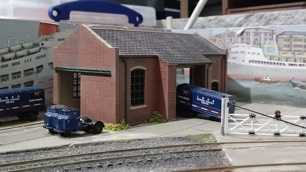 MS Models LNWR/LMS Goods Shed skladiště zboží
