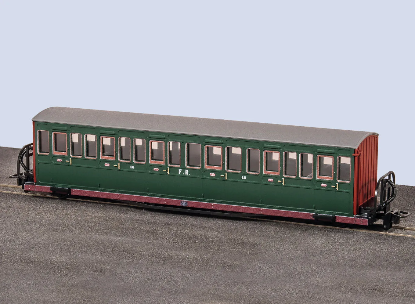PECO GR600A vůz F.R. Bowsider krátký OO-9