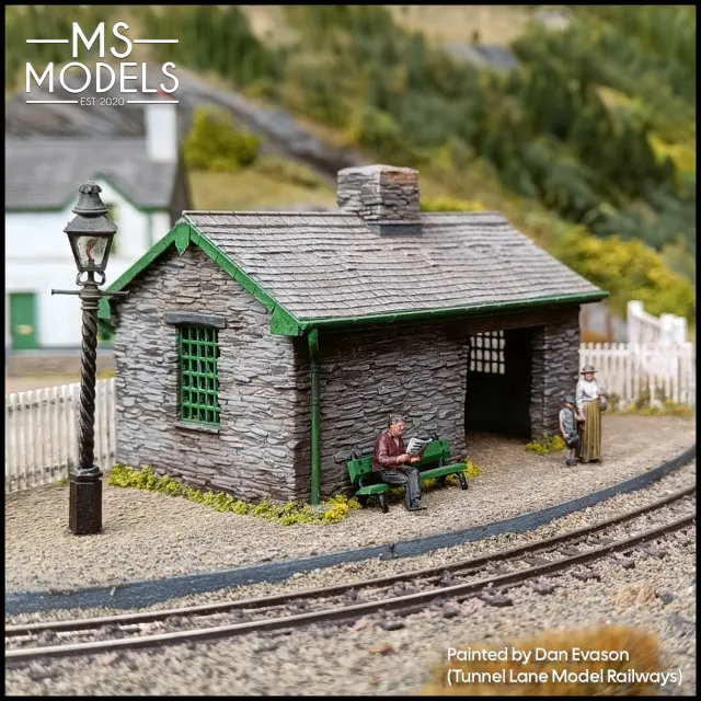 MS Models Dduallt Slate Narrow Gauge Station Building stavebnice