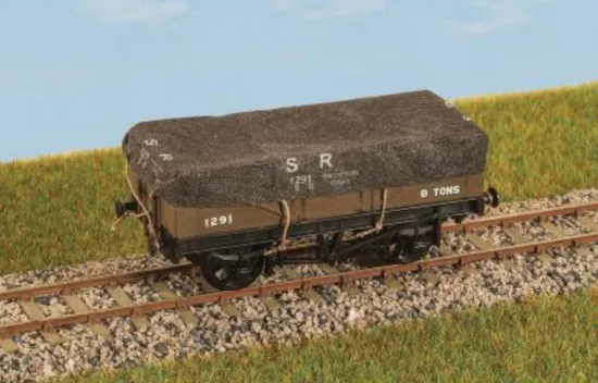 Peco Parkside PA60 plachty na vagóny OO/HO 8 ks