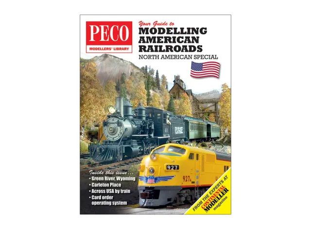 Peco PM201 kniha americké železnice 130 stran