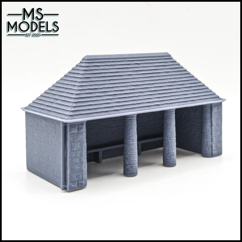 MS Models Cotswald Stone Large Bus Stop/Shelter autobusová zastávka