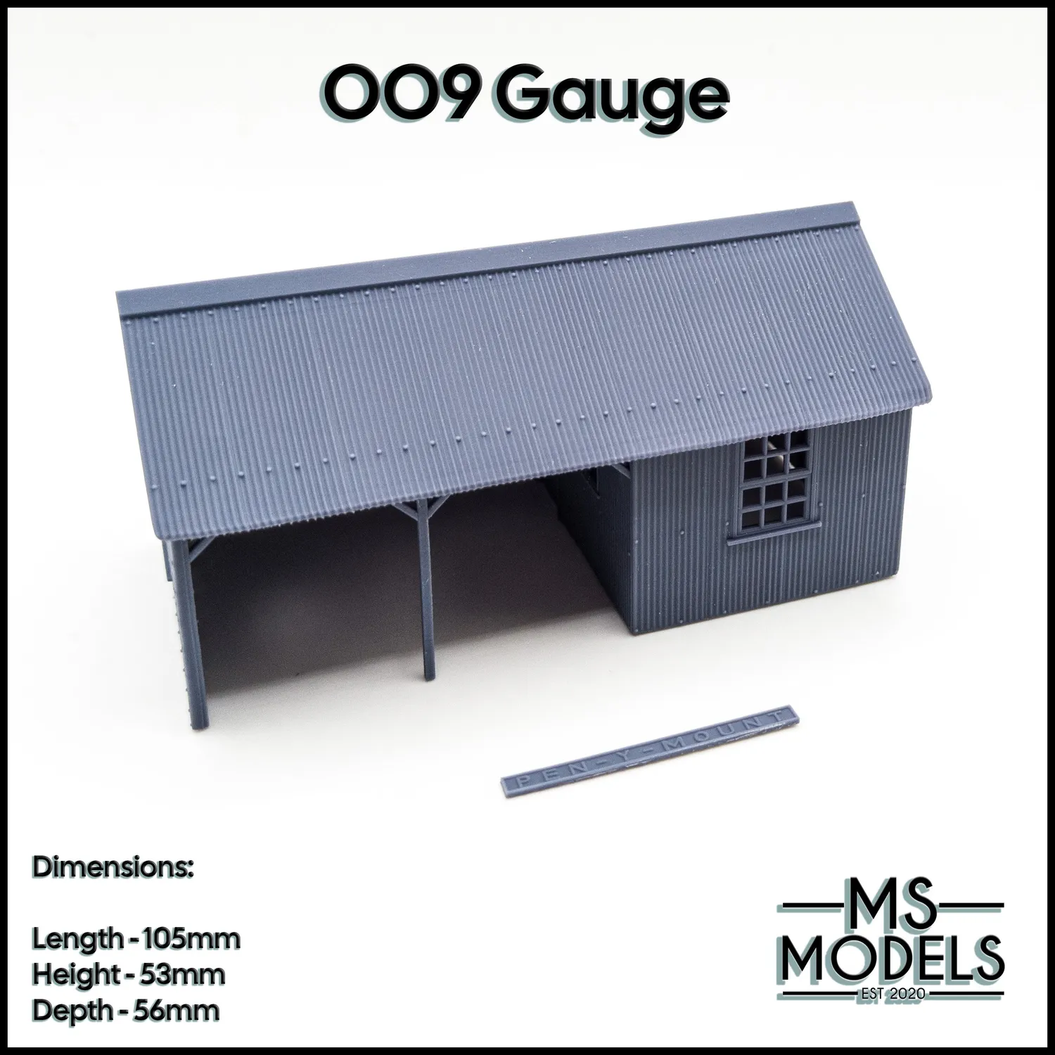 MS Models Pen-y-Mount staniční budova