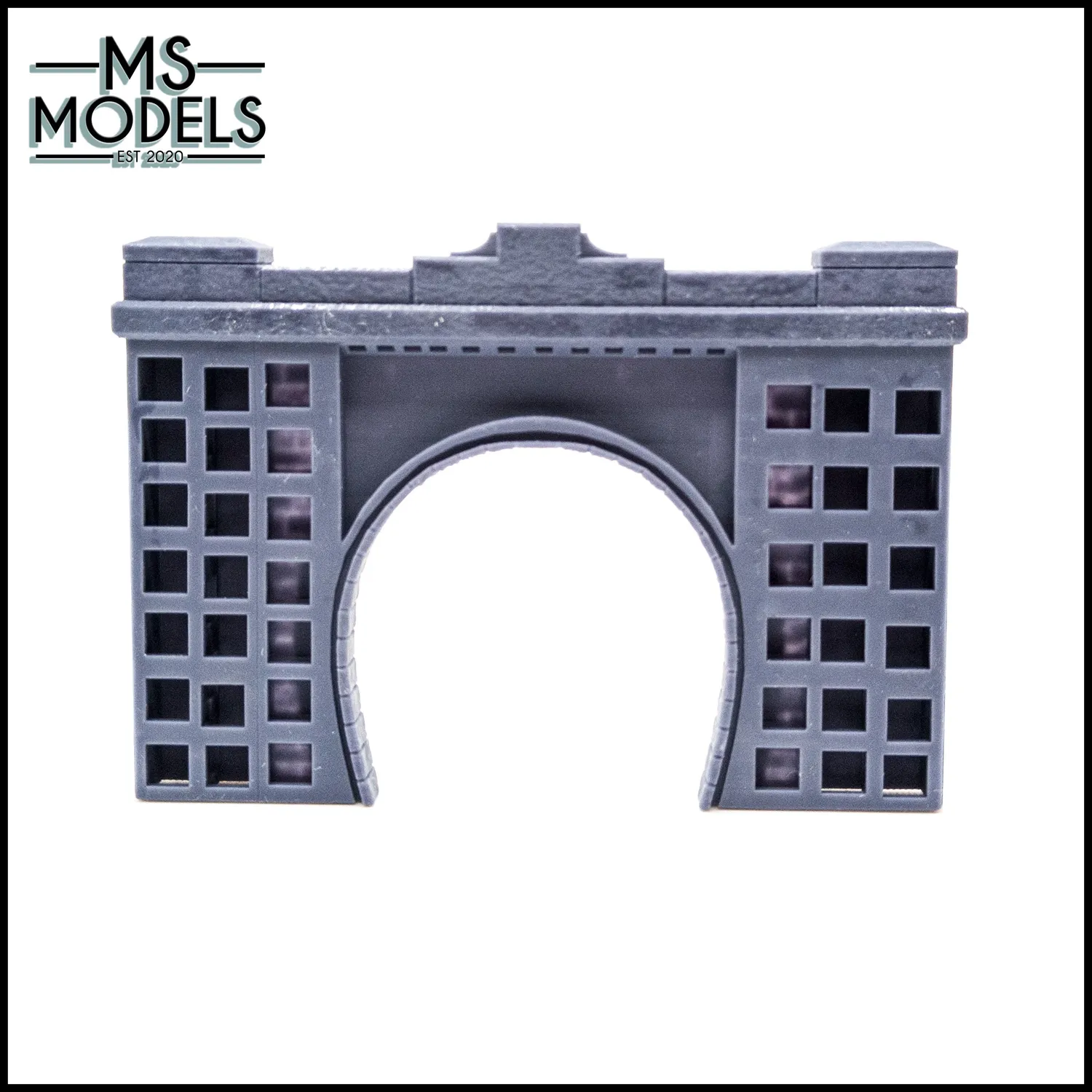 MS Models Single Track Stone Tunnel Portal portál tunelu
