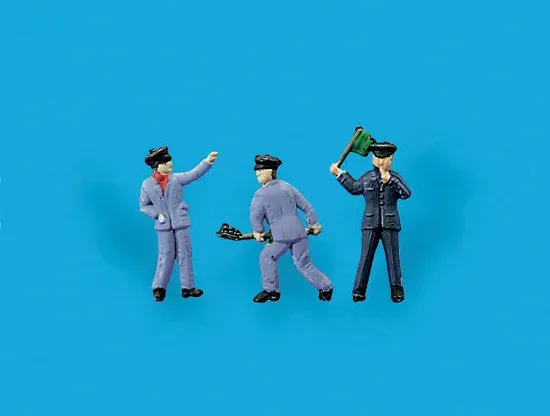 Modelscene 5082 strojvedoucí a průvodčí figurky OO/HO